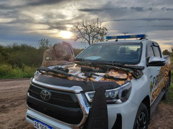 Secuestraron armas de caza ilegal en intensos operativos de las Brigadas Rurales