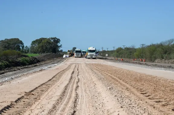 Avanza la repavimentación desde Villaguay de la ruta provincial 20